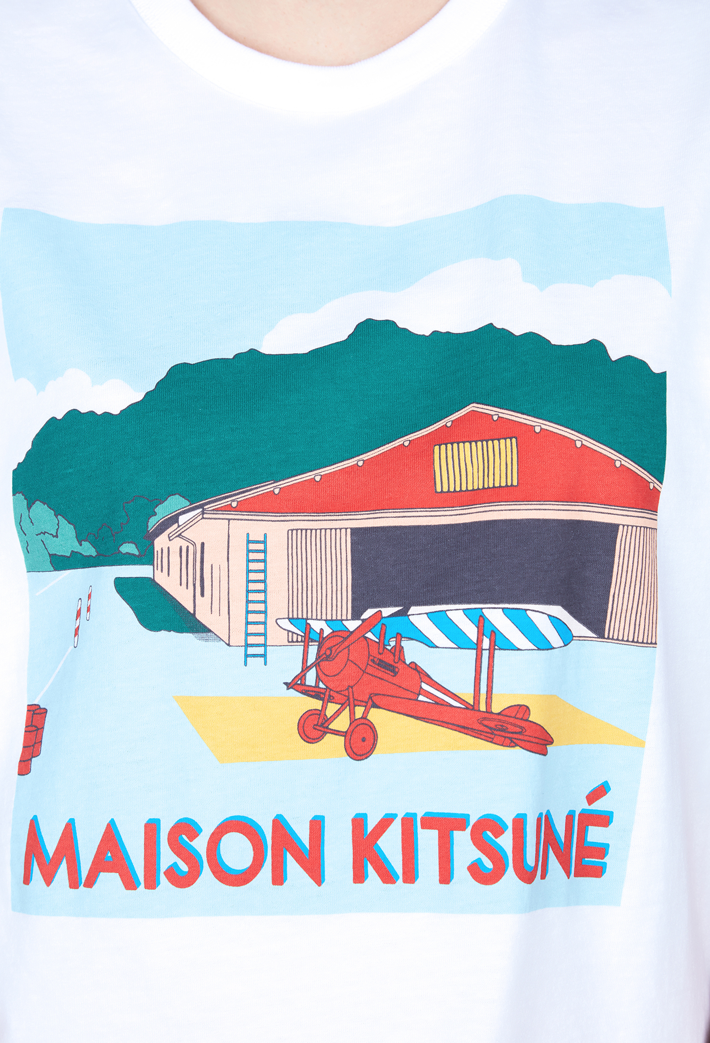 WIZWID:위즈위드 - [Maison Kitsune:메종 키츠네] Tee Shirt Hangar WIZWID